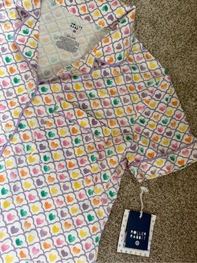 Roller Rabbit x Target RARE Geo Hearts Pajama set NWT